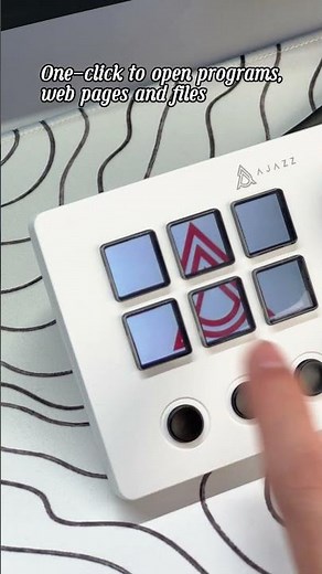 AJAZZ AKP03 Desk Controller👉Specific usage method in🔗#AJazz #productivity #livestream #setup