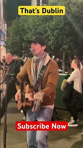 Dublin Sounds Magical Tonight 🎶✨ | Live Busking #dublin #travelshorts #busking #streetperformers