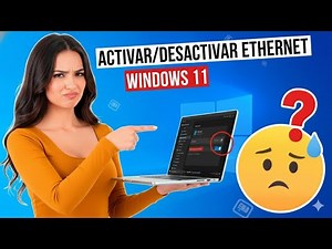 FIX IT NOW‼️How to ACTIVATE and DEACTIVATE the ETHERNET ADAPTER in WINDOWS 11 (Easy and Fast)