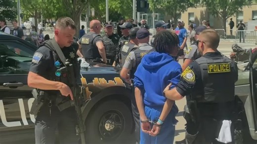 Police vigilance during Thunder's victory celebration prevents violence