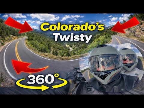 Highway 92 Colorado's Best Twisty Road | 360° POV Experience