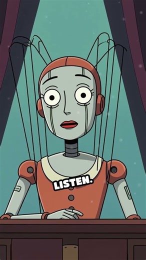 The Puppet's Grin: Strings in the Dark