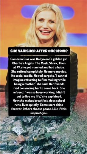 Cameron Diaz Walked Away From Hollywood at 47 — Here’s Why