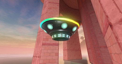 UFO locations in Mario Kart World