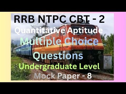 RRB NTPC Maths Paper Solution 2025 - RRB NTPC Exam Math 2025