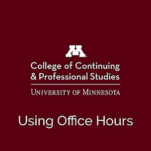 Video: Using Office Hours