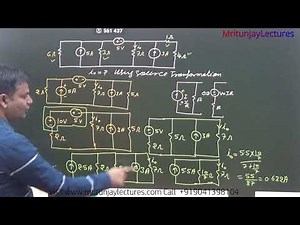 Source Transformation | Voltage Source to Current Source | By Mritunjay Sir