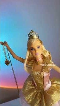 How to make a mini choker for a Barbie doll 🩷 #Tutorial #Barbie #Dolls