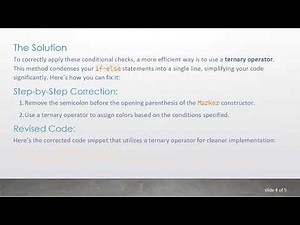 How to Use If Statements for Custom Marker Colors in Mapbox