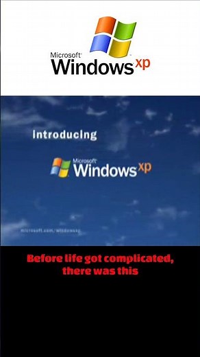 💙 Windows XP Commercial 2001 - Nostalgia #shorts #xp #windows #throwback #memories #winsidescom #cmd