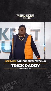 🚨 Tomorrow MIA’s @trickdaddydollars will be live on The Breakfast Club, promoting his new kitchen wear ’B*tch I Got Pots’! Listen live tomorrow ➡️ http://breakfastclubonline.com/listen | Breakfast Club