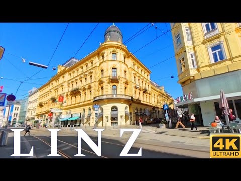 Linz Austria 🇦🇹 March 2026, Walking Tour 4K UHD