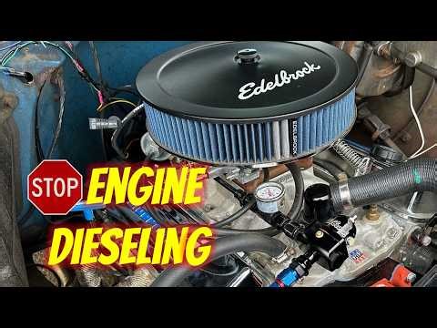 How to Stop Engine Dieseling