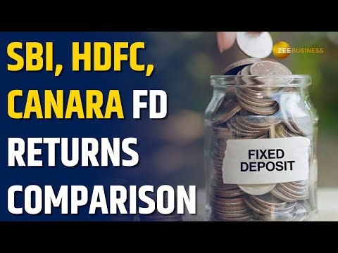 SBI vs HDFC vs Canara Bank 1-Year FD: Best Returns for Senior Citizens on ₹4L, ₹8L, ₹12L