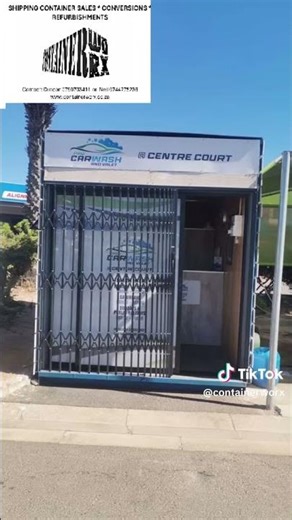 Office space (Cpt 4)#6mofficecontainer #shippingcontainer #container containeroffice