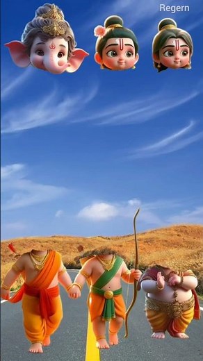 Jay Ganesh Jay Ganesh Deva cartoon god #maigicshort #youtubeshorts