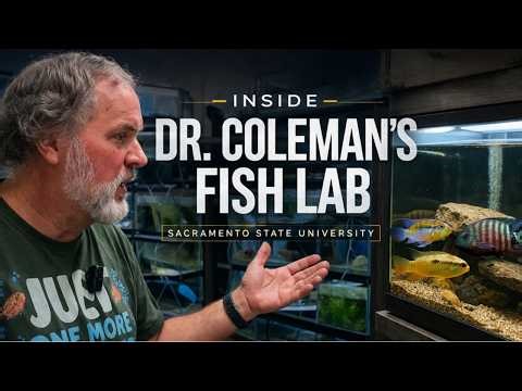 Inside a University Fish Lab: Studying Cichlid Evolution at Sacramento State