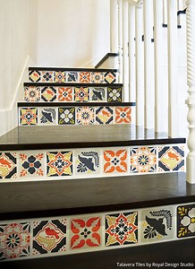 Talavera Tiles Wall & Furniture Stencils