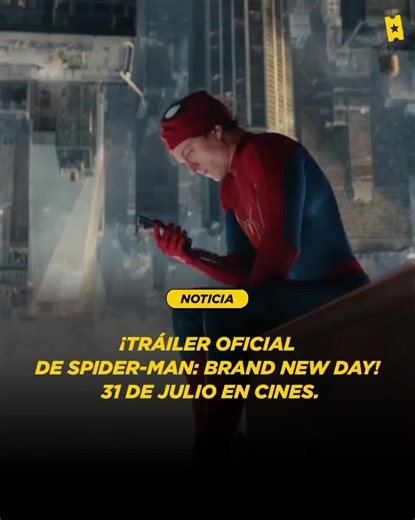 Trailer oficial de Spiderman: Brand New Day