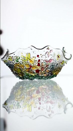 Our glass waterfall " Glascade" Tutorial is now live on our website. #glasstutorial #fusedglass