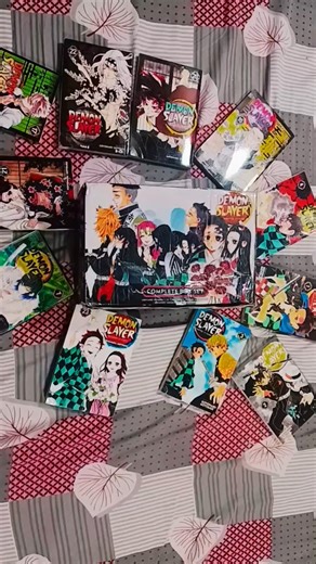 demon slayer full box set unboxing #anime #kimetsunoyaiba #demonslayer #tanjiro