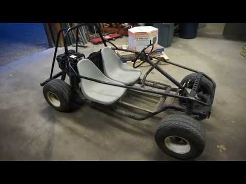 Homemade Go Cart! (recycled Golf-Cart)