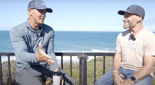Taylor Slater's Emotional Moment With Kelly Slater