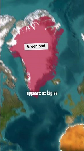 🌍 Geography Myths Busted: True Country Sizes vs. Map Projections 🗺️