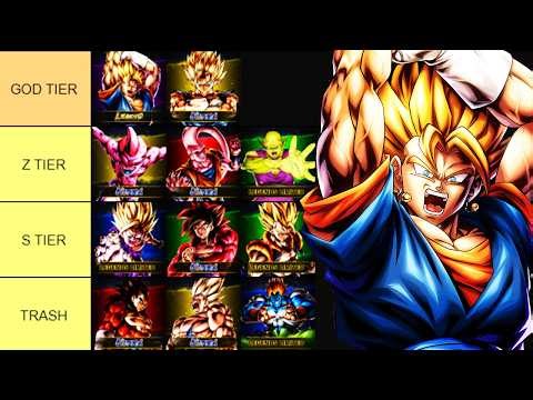 WE ARE SO BACK!!! VEGITO BALL LEGENDS! FULL META TIER LIST! - Dragon Ball Legends