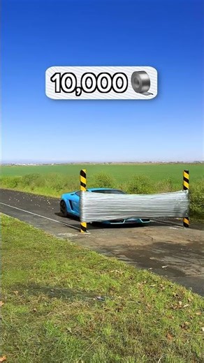 Duct Tape vs Lamborghini #mrbeast #lamborghini #shorts