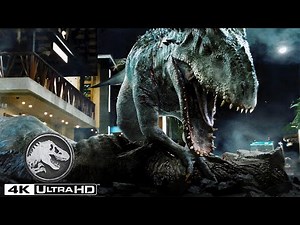 Final Battle Scene in 4K HDR | Jurassic World
