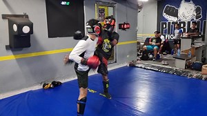 Sparring kickboxing en CFTC Ezequiel 14 años y Cesar 18 años | CONTACT FIGHTING TRAINING CENTER