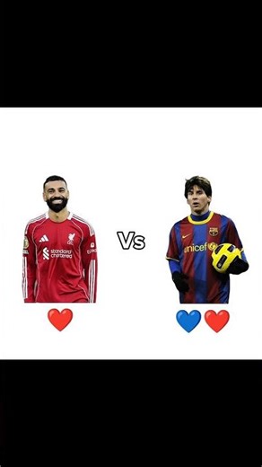 Salah vs Messi