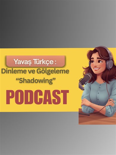 Slow Turkish Listening Practice for Beginners (A1-A2)