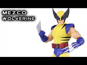 Mezco WOLVERINE Marvel 1:12 Collective Deluxe Steel Box Action Figure Review