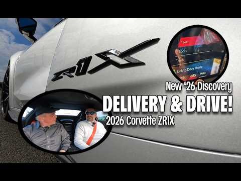 WOW! 1ST CORVETTE ZR1X DELIVERY & DRIVE