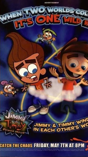 Happy 22nd anniversary to Jimmy/Timmy Power Hour (2004 Nickelodeon Crossover Special)