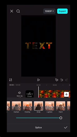 Cinematic Text Tutorial Using CapCut