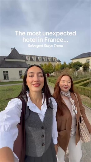 Hotels.com on Instagram: "Why just book a room when you can stay inside history? 👀 This abbey-turned-hotel in the Loire Valley is part of our Salvaged Stays trend for 2026. Want more historic spaces turned into unforgettable stays? Check the Unpack ’26 guide in the link in bio. 📍 Fontevraud L’Ermitage, France 🎥 @iamsoldana"
