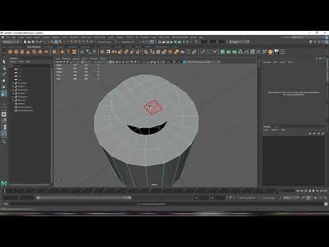 Fill hole with quads in Maya