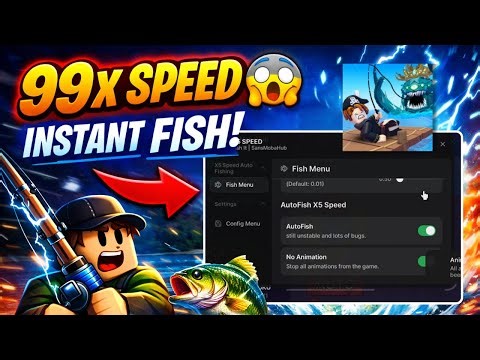 FISH IT Script Pastebin 2026 | 99x Speed, Instant Fishing, Dupe & Perfect Catch (NO KEY)