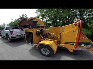 Vermeer Chipper Bc1000 XL How to Clear a Jam!! Or Foreign Material such as dropped tools or a rock