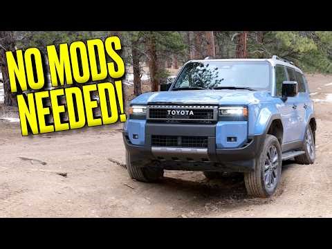 Even With Road-Focused Tires, Can This Stock Toyota Land Cruiser Still ROCK Off-Road?