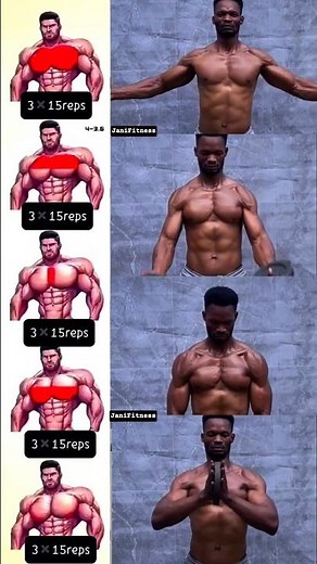 The Ultimate No-Dumbbell Chest Routine For Massive Pec Tension ⚡💥 #Shorts #HomeGym #Bodybuilding