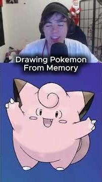 Drawing Pokemon from MEMORY