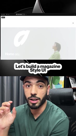Creating Magazine-Style UI Design with Figma and Framer