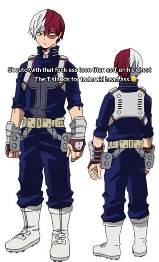 Funny Art Series Inspired by Todoroki