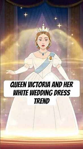 Queen Victoria and the Tradition Every Bride Follows Shocking Fact British Queen #youtubeshorts #fyp