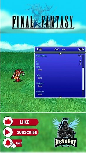 Goblin - Final Fantasy Bestiary. #finalfantasy #finalfantasypixelremaster