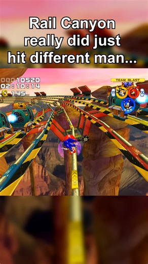 @bhdwaffles on Instagram: "Rail Canyon was PEAK in Sonic Heroes | #sonic #sonicthehedgehog #sonicheroes #railcanyon #teamsonic Sonic Heroes Stage 7: RAIL CANYON [MISSION: Head for the terminal station!]"